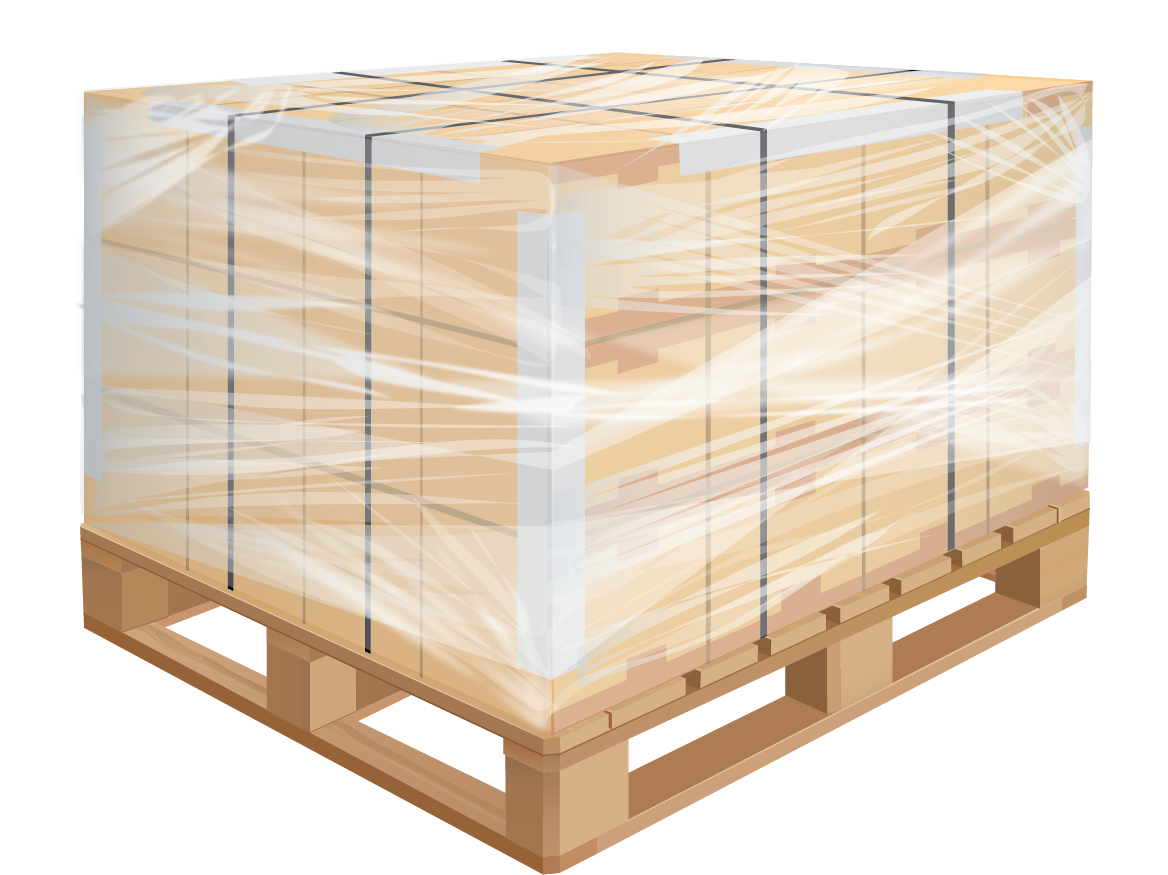 wrapped pallet