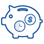 Piggy bank icon